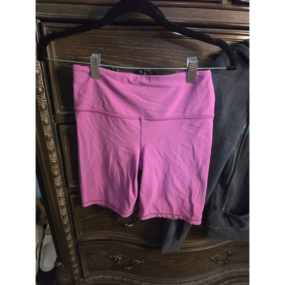 Athleta Pants - Athleta Womens High Rise Biker Shorts Purple Size Small RN 54023 Activewear